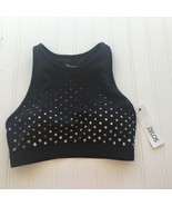 Zelos Black and White Racerback Sports Bra Size XS NEW with Tags Palm Springs - $14.73