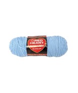 YARN Red Heart Super Saver Yarn Light Blue 7 Ounces 364 yd Acrylic RH No... - £4.58 GBP