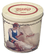 Gibson Girl Coco Cola  Tin can with lid  ( gibson girl graphic) - $148.25 MXN