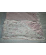 Pink Hooded Carriage Baby Girls Receiving Blanket Soft Swaddle 2 Ply RN ... - £19.26 GBP