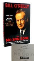 Bill O&#39;Reilly THE NO SPIN ZONE Signed 1st 1st Edition 3rd Printing - £42.33 GBP