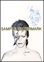 David Bowie - Aladdin Sane - photo signed Never before seen -C4 - £1.46 GBP