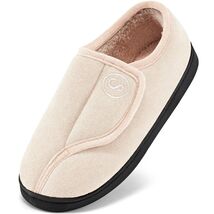 HARENCE Women's Slippers Memory Foam Adjustable Fur Lined Size 38/39 - $4.91 HARENCE Women's Slippers Memory Foam Adjustable Fur Lined Size 38/39 - $4.91