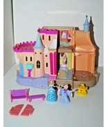 Disney Cinderella Magical Musical Castle Playset Polly Pocket Type+Figur... - $577.37 MXN