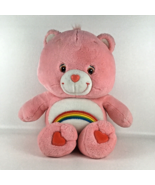 Care Bears Cheer Bear Rainbow Jumbo XL 26” Plush Stuffed Animal Toy Vint... - $267.54 CAD