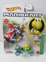 Hot Wheels Mario Kart Koopa Troopa Circuit Special die cast vehicle new bent pkg - $9.89