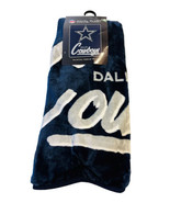NFL Dallas Cowboys 50x60 Royal Plush Throw Blanket BRAND NEW - £30.37 GBP