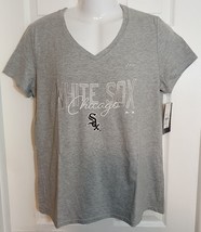 Majestic Chicago White Sox Women&#39;s V-Neck Shirt Large - $14.96