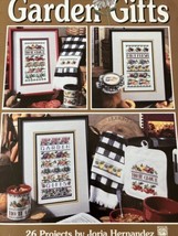 Garden Gifts 26 Projects Leisure Arts Cross Stitch Pattern #2981 -22 - £9.31 GBP