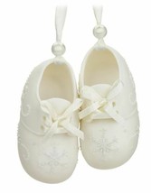 Hallmark Baby&#39;s First Christmas  Porcelain Baby Booties   No Date - £16.85 GBP