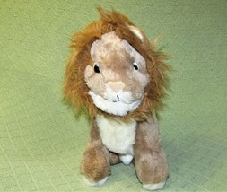 Vintage Circus Circus Lion 12&quot; Plush Stuffed Animal Made In Korea Tan Brown Toy - £17.33 GBP