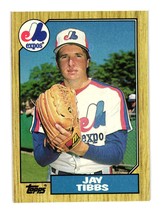 1987 Topps #9 Jay Tibbs Montreal Expos - £0.78 GBP