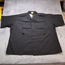 Propper Public Safety 3XLR Black Button Up Short Sleeve Lightweight Unif... - $16.71