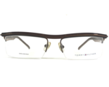 Tommy Hilfiger Eyeglasses Frames TH 3344 BRNCR Brown White Striped 54-15... - £44.17 GBP