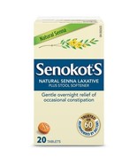 Senokot-S Laxative*07/2025* Tabs Size 30ct - $12.33 CAD