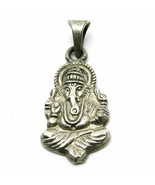 Lord Ganesha Idol Real Silver pendant - pre owned - $35.27