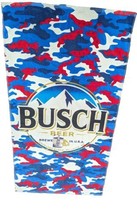 Busch Beer Beach Towel Patriotic Camo Red White Blue Official Licensed 3... - £15.71 GBP