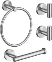Lairuier Bathroom Hardware Set, 4-Piecetowel Bar Set Include, Brushed Fi... - €34,72 EUR