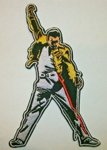 Freddie Mercury~Queen~PATCH~Embroidered~@5&quot; x 3&quot;~Iron or Sew On~FREE US ... - £3.62 GBP