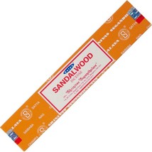 Two Sandalwood 15 gram Box Satya (Makers of Nag Champa) Incense Sticks! - $2.92