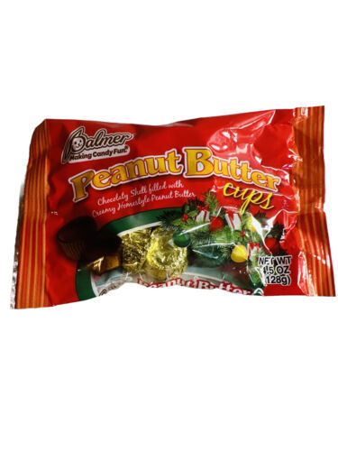 Primary image for Palmer Bags Peanut Butter Cups Chocolaty Shell Filled w/Peanut butter.4.5oz