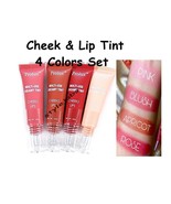 Prolux Cheek &amp; Lip Tint Lip Stain Gloss 4 Color Set - $14.54 CAD