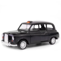 1:32 Alloy Diecast Vintage London-Taxi Car Model doors open Classic Pull... - £16.82 GBP