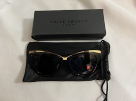 Prive Revaux The Juliette Black/Gold Sunglasses - $29.95