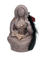 Rustic Morrigan Raven Goddess Figurine! - €16,83 EUR