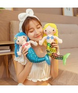 Mermaid Soft Plush Doll Princess for Girls Toddlers &amp; Babies, Sirenas pa... - £13.37 GBP+