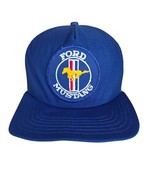 Vintage New Era Ford Mustang Mesh Trucker Snapback Hat USA Made S/M - $34.83 CAD