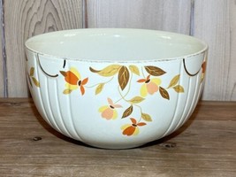 Vintage Halls Superior Quality Kitchenware Autumn Leaf Mixing Serving Bowl 8.75” - £13.41 GBP