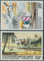 Cocos Islands 1979 SG48 Christmas set MLH - $18.52 MXN