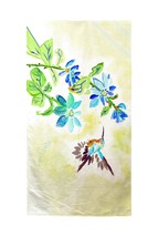 Betsy Drake Aqua Hummingbird Beach Towel - £47.70 GBP