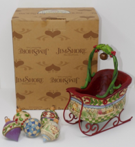 Jim Shore Heartwood Creek 2007 Sleigh Bells Ring with Ornaments Figurine 4009195 - £30.95 GBP