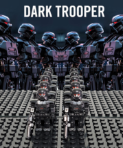 Star Wars Custom Dark Troopers Army Set 10pcs Custom Box Included - $29.99