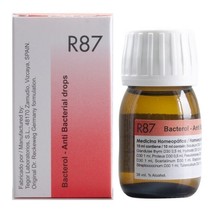 3x Dr Reckeweg Germany R87 Anti Bacterial Drops 30ml | 3 Pack - £20.67 GBP