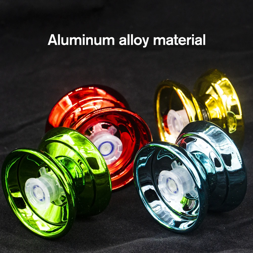 Beginners YoYo Professional Aluminum Boy toys High Speed Bearings Special Props - £15.10 GBP