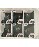 Rare Zoteki NIGHTMARE BEFORE CHRISTMAS Figures SET Of 6 Mint Connect The... - £113.35 GBP