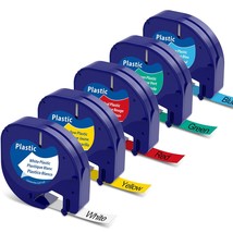 Replacement For Dymo Label Maker Refills Letratag Refills Plastic Label ... - £20.39 GBP