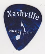 NASHVILLE Tennessee GUITAR PICK Blue MARBLE Music City Country Music Opr... - £4.71 GBP