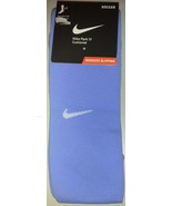  Nike Men&#39;s Park IV Light Blue White Logo Soccer Socks Sz L - €12,18 EUR