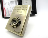 Bullet Metal Brass ZIPPO 2005 MIB Rare - £93.60 GBP