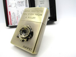 Bullet Metal Brass Zippo 2005 Mib Rare - £93.48 GBP