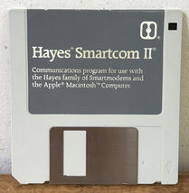 Vtg 1986 Hayes Smartcom II Communications Program Apple Macintosh Floppy... - $18.99