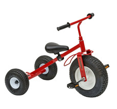 BIG KIDS BRIGHT RED TRICYCLE - Heavy Duty Trike Bike Amish Handmade in USA - £272.70 GBP