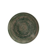 Set of Four (4) ~ Mainstays ~ 8&quot; Dia ~ Green Swirl Salad Plates ~ Stonew... - $70.16 CAD