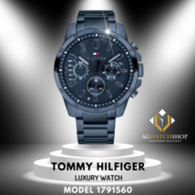 Tommy Hilfiger Montre chronographe pour homme en acier inoxydable avec... - £96.29 GBP