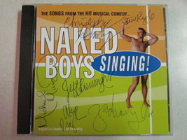 Songs From The Hit Musical Comedy Naked Boys Singing O.C.R. Cd Autographed Rare - £23.45 GBP