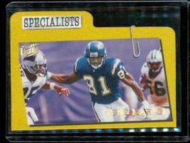 Vintage 1997 Fleer Ultra Specialists Die Football Card #11 Tony Martin Chargers - £7.77 GBP